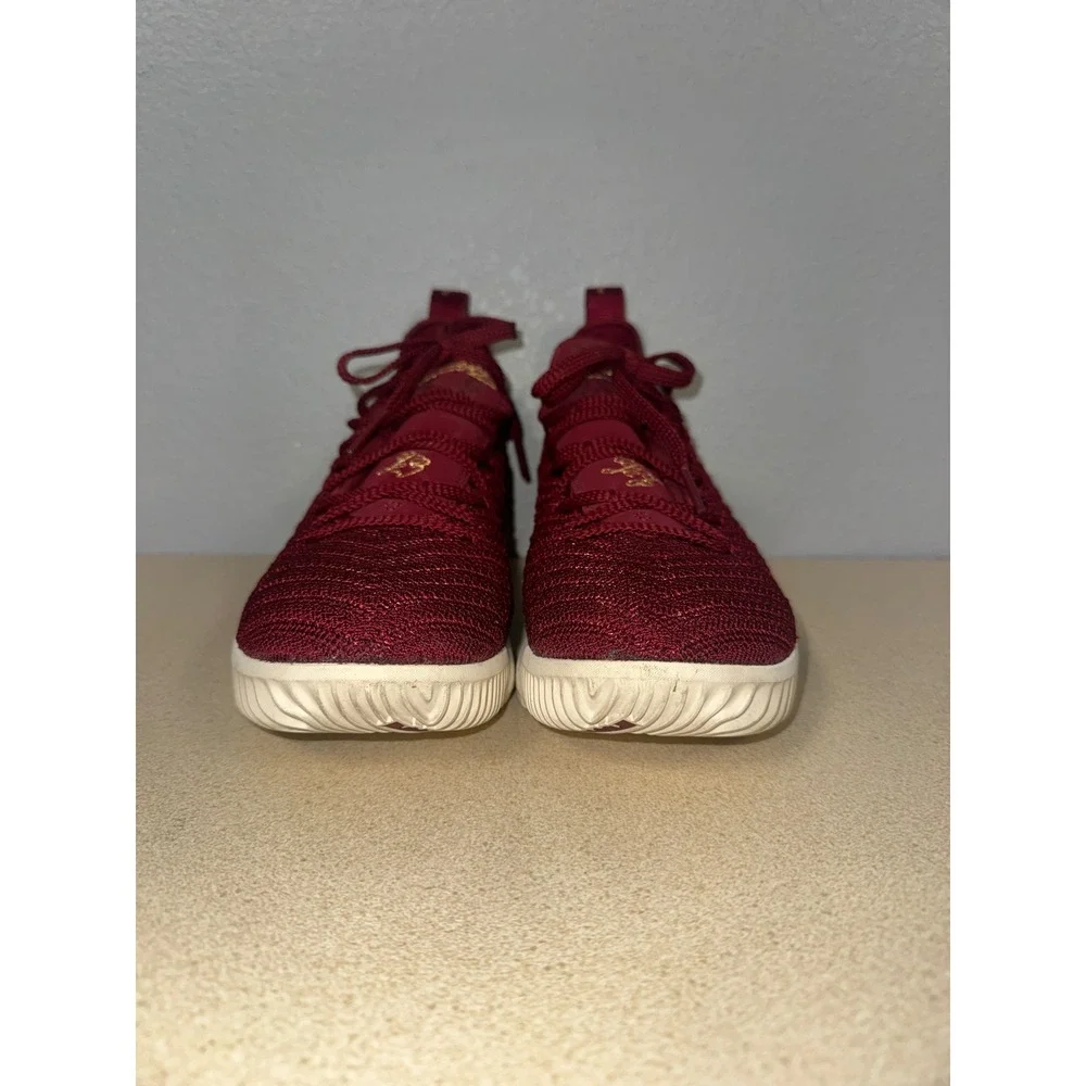 Nike LeBron 16 King Team Red Leopard Pony Hair Youth 6.5Y Womens 8